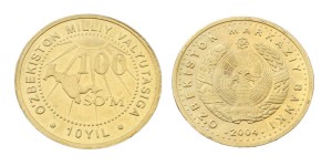 Uzbekistan 100 som 2004