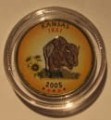 USA 25 c Kansas 2005 KOLOR
