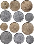 Zestaw menniczy Swaziland x 6 2015