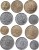 Zestaw menniczy Swaziland x 6 2015