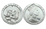 Wyspa Man 1 crown Rok Świni 1995