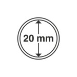 Kapsel 20 mm idealny na 10 eurocentów