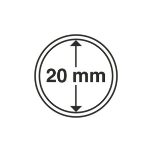 Kapsel 20 mm idealny na 10 eurocentów
