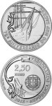 2,5 € Portugalia 75 lat szkoły morskiej Sagres 2012