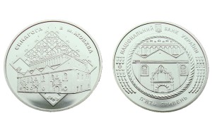 UKRAINA 5 UAH Synagoga w Żółkwi 2012